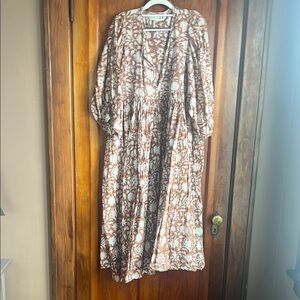 Daughters of India xl caramel Kyra Midi dress—needs love! Pictures